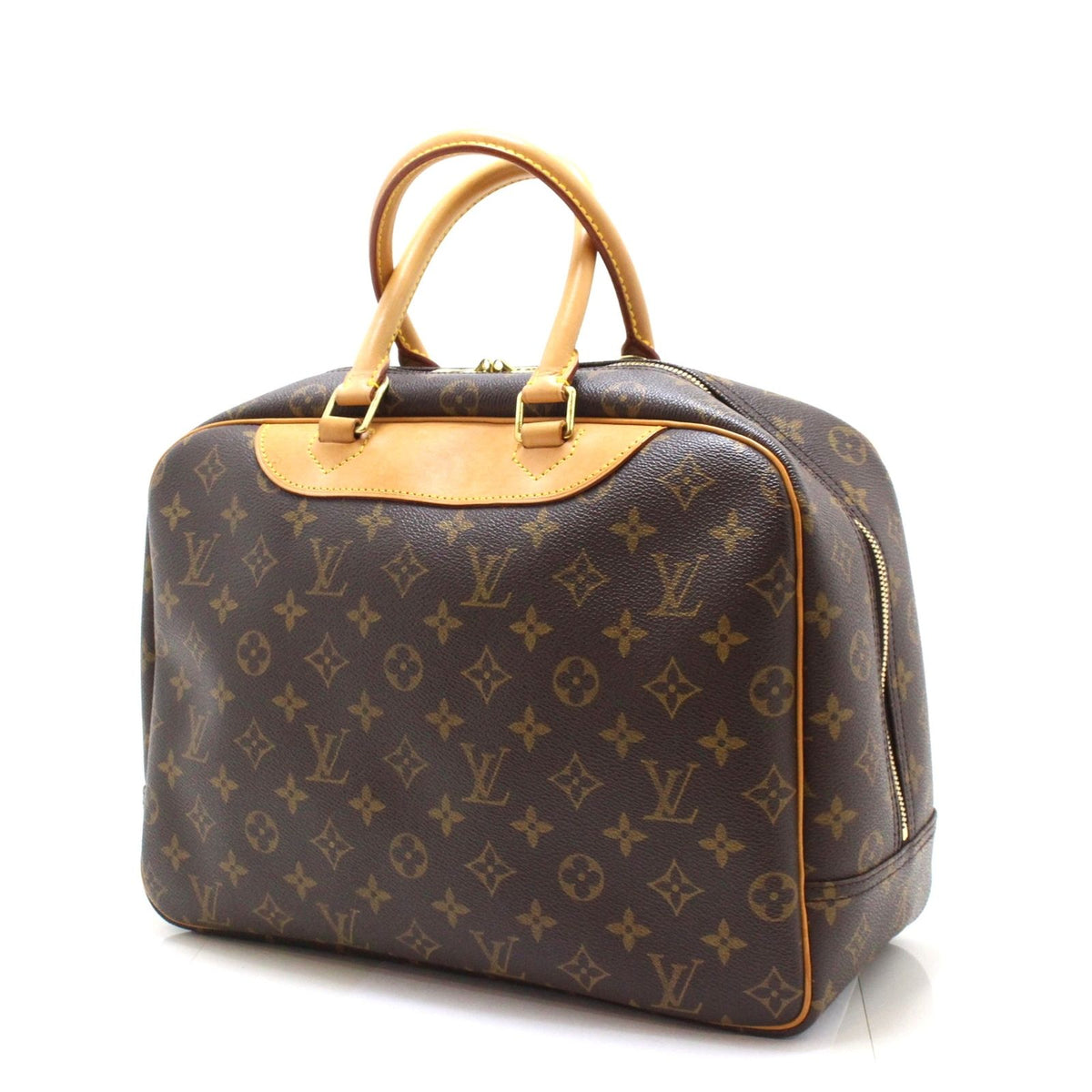 Louis Vuitton Deauville Handbag Monogram Canvas — view 2