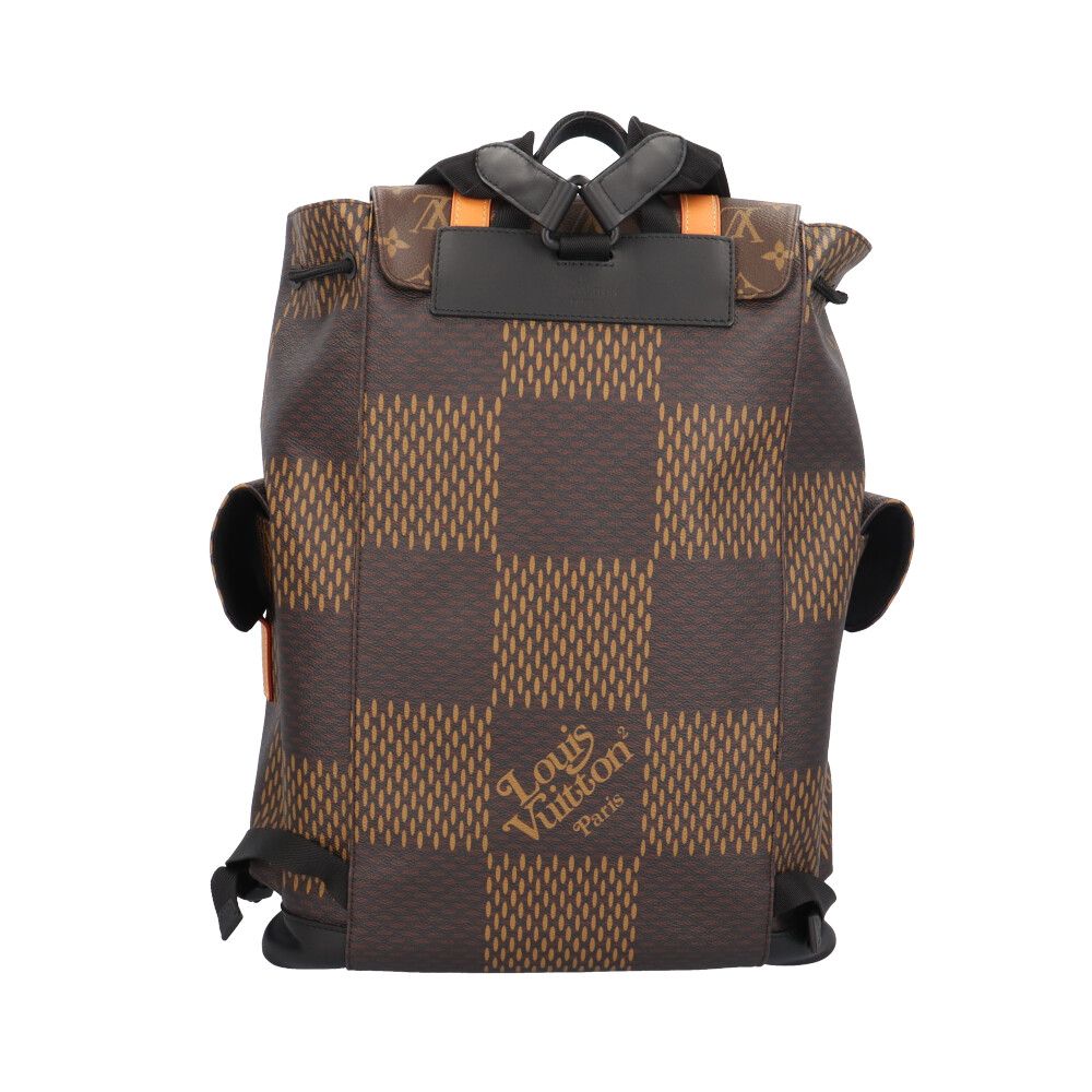 Louis Vuitton NIGO Collaboration LV Squared Christopher PM Damier Giant Backpack — view 3