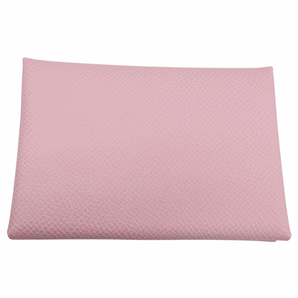 Hermes Calvi Duo Veau Epsom Mauve Sylvestre Silver Sellier Coin Purse