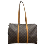 Louis Vuitton Monogram Brown Gold Leather Shoulder Bag — view 2