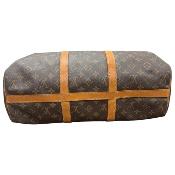 Louis Vuitton Monogram Brown Gold Leather Shoulder Bag — view 5