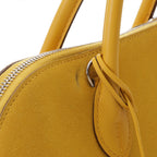 Hermes Bolide 1923 30 Jaune Silver Tote Sweatshirt — view 5