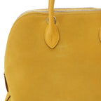Hermes Bolide 1923 30 Jaune Silver Tote Sweatshirt — view 6