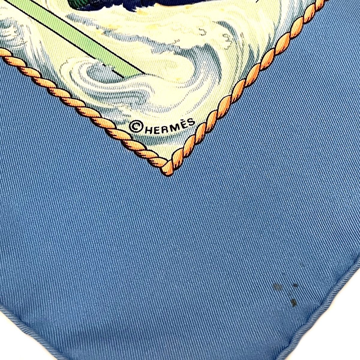 Hermes Carre 90 Vive le Vent Scarf Silk — view 4
