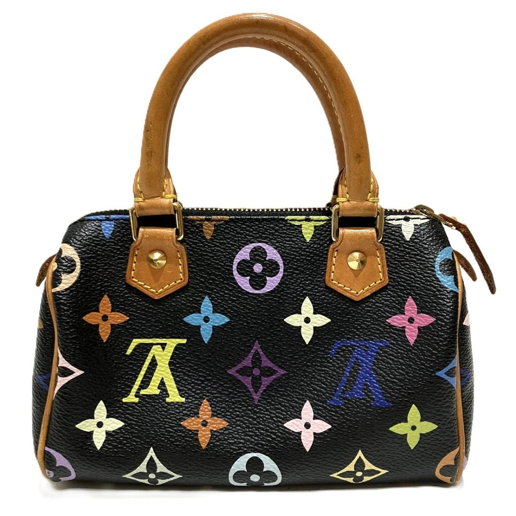 Louis Vuitton Mini Speedy Monogram Multicolor Handbag Canvas — view 2