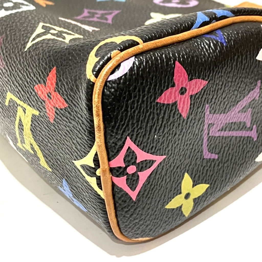 Louis Vuitton Mini Speedy Monogram Multicolor Handbag Canvas — view 7