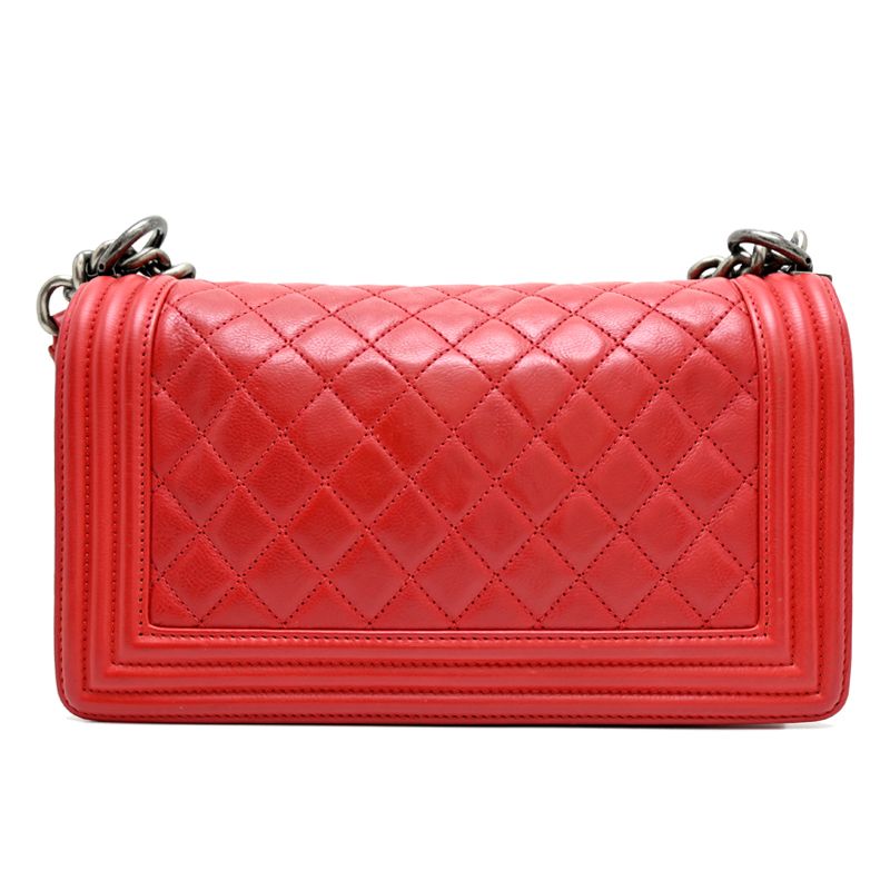 Chanel Shoulder Bag Red — view 2