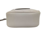 Gucci Shoulder Bag Blondie Mini Chain Cross White Leather Silver — view 7