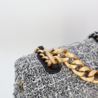 Chanel Vintage Chanel 19 Backpack Tweed — view 2