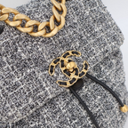 Chanel Vintage Chanel 19 Backpack Tweed — view 6
