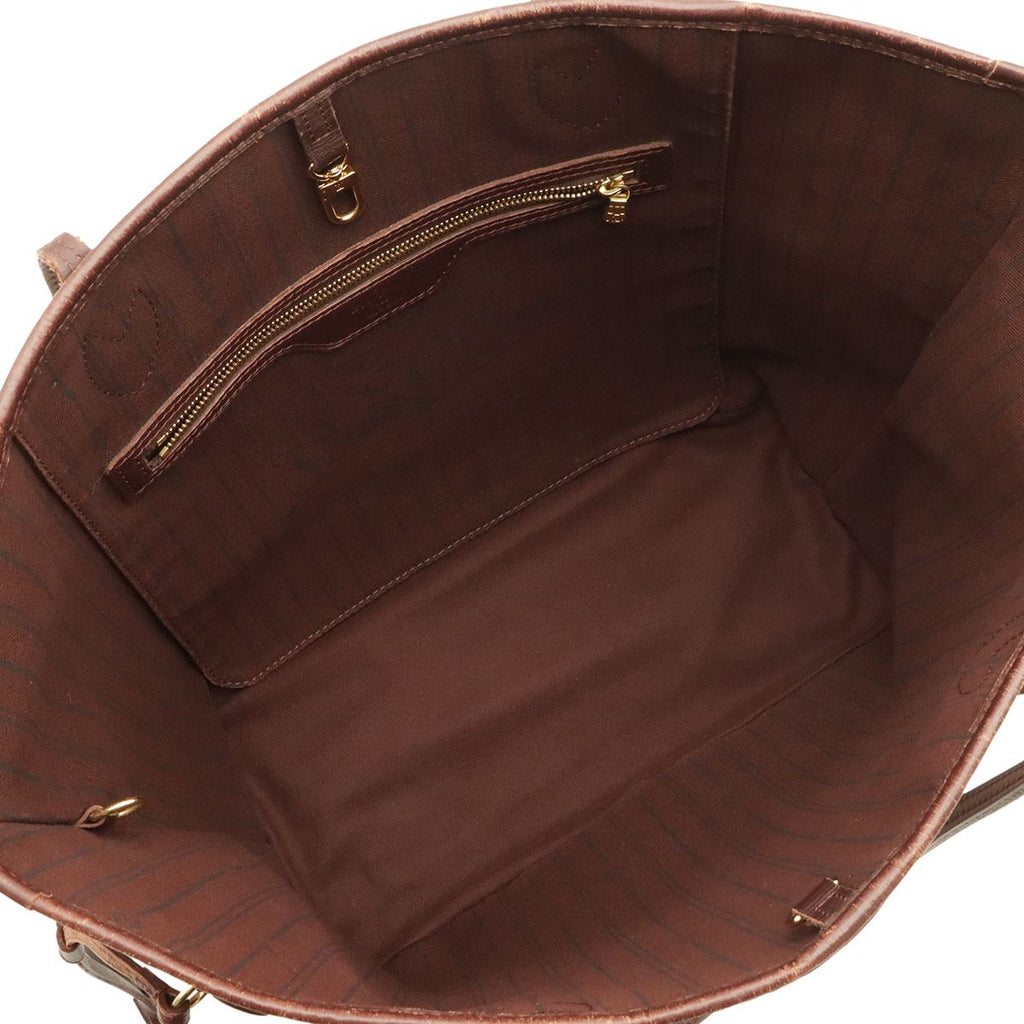 Louis Vuitton Monogram Idylle Neverfull MM Tote Shoulder Bag Sepia — view 6