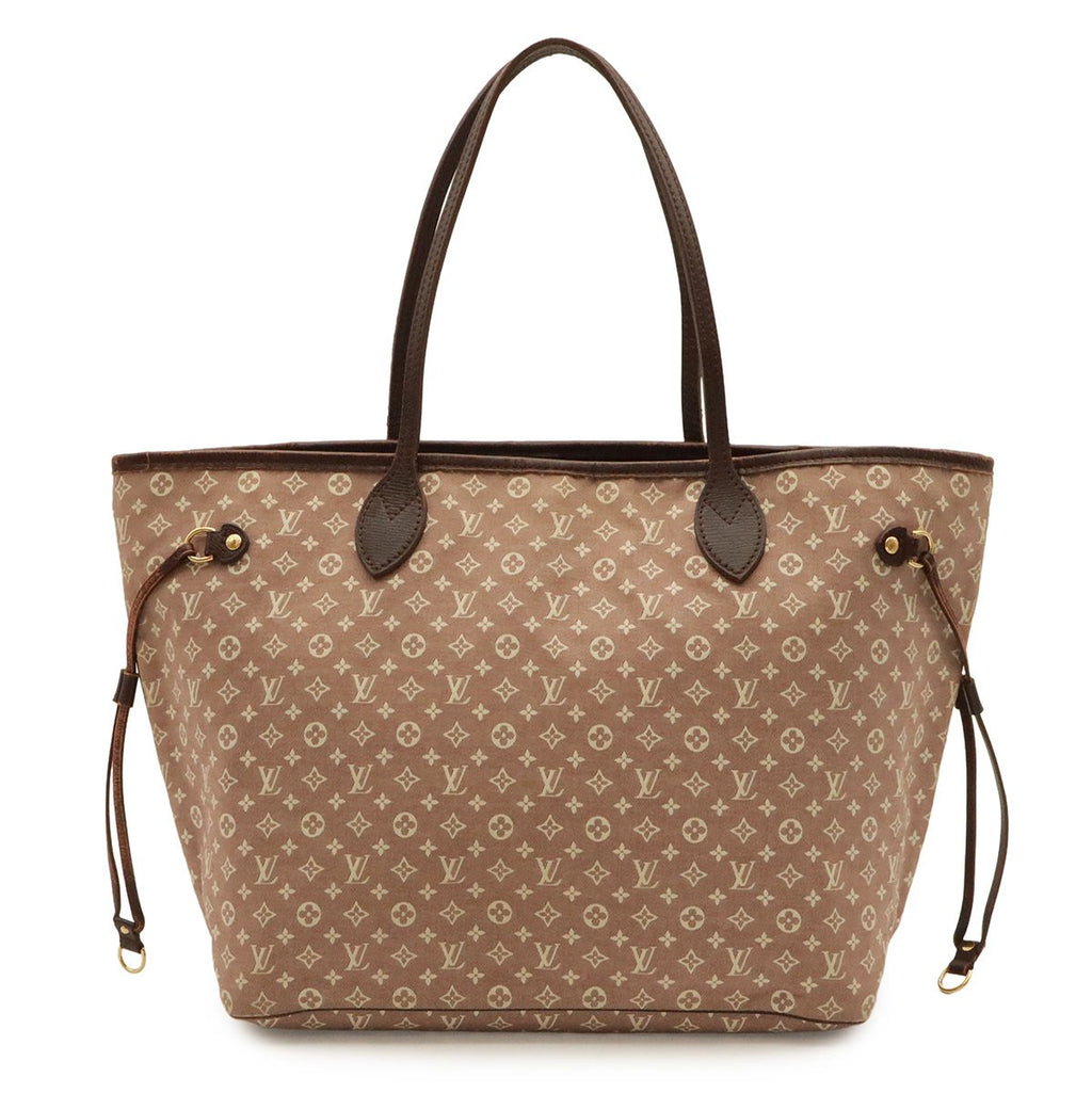 Louis Vuitton Monogram Idylle Neverfull MM Tote Shoulder Bag Sepia