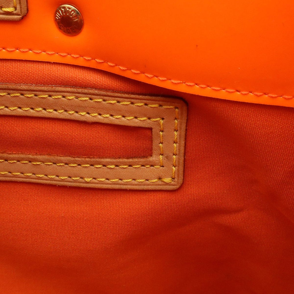 Louis Vuitton Monogram Vernis Fluo Reade PM Handbag Mini Tote Patent Leather — view 7