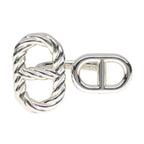 Hermes Chaine D'ancre Ring Silver
