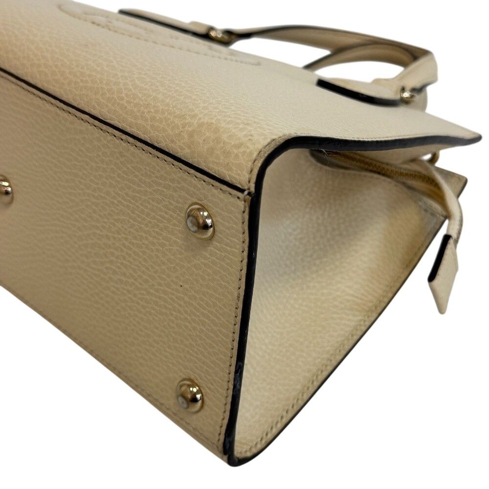 Gucci Soho Handbag Interlocking G Leather White Ivory — view 2