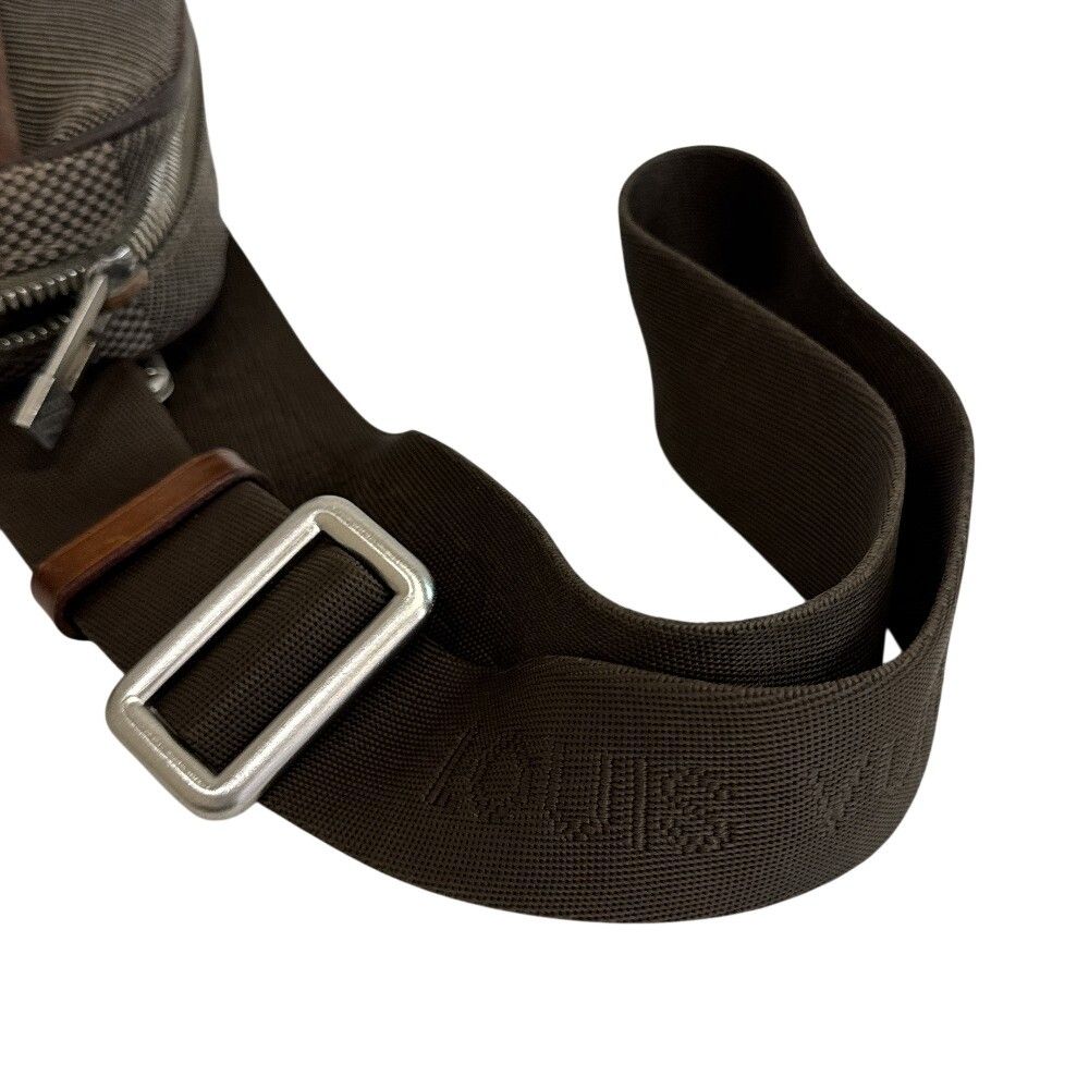 Louis Vuitton Damier Geant Acrobat Belt Bag Canvas Leather Brown — view 4