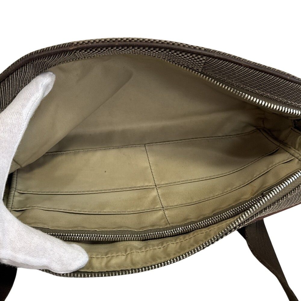 Louis Vuitton Damier Geant Acrobat Belt Bag Canvas Leather Brown — view 6
