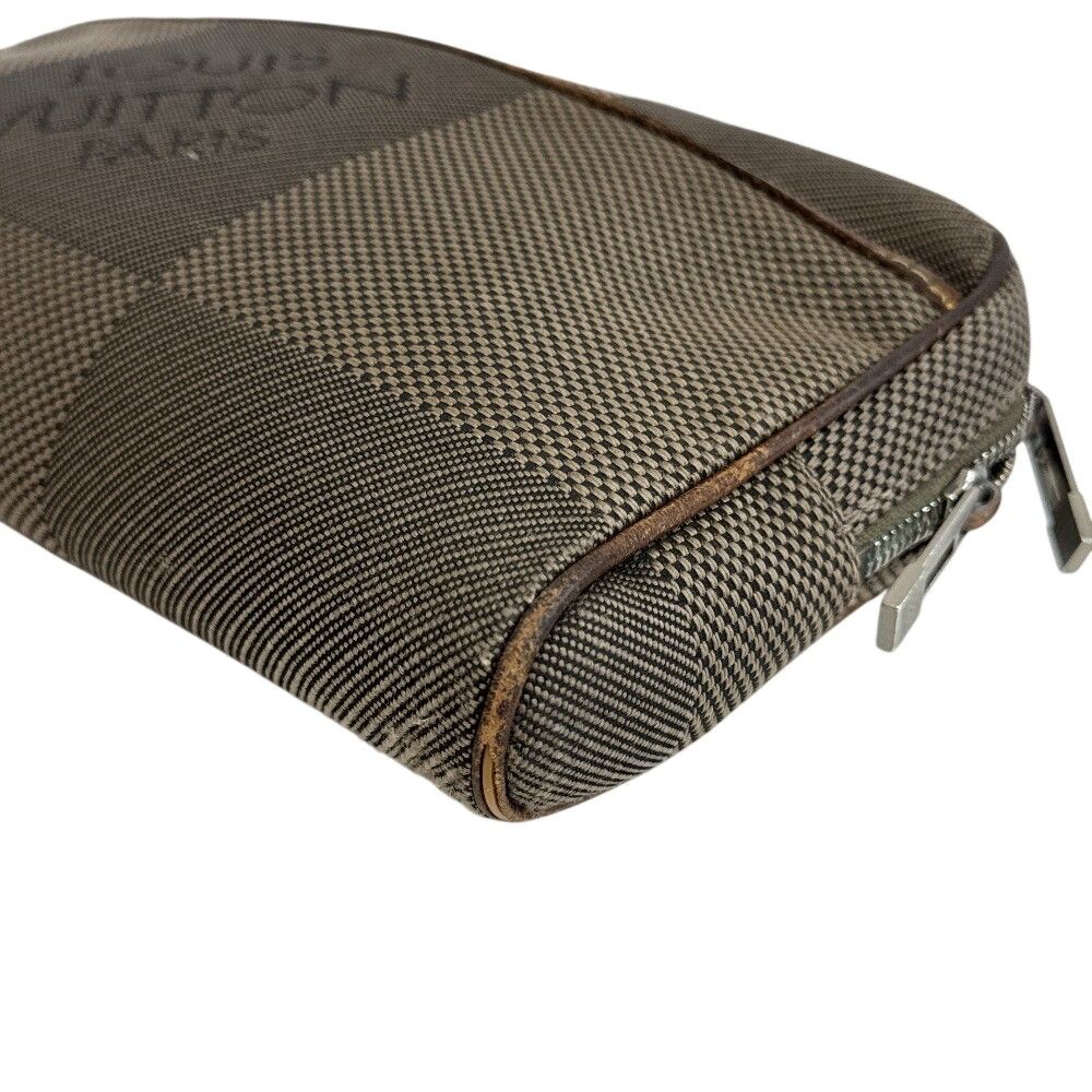 Louis Vuitton Damier Geant Acrobat Belt Bag Canvas Leather Brown — view 2