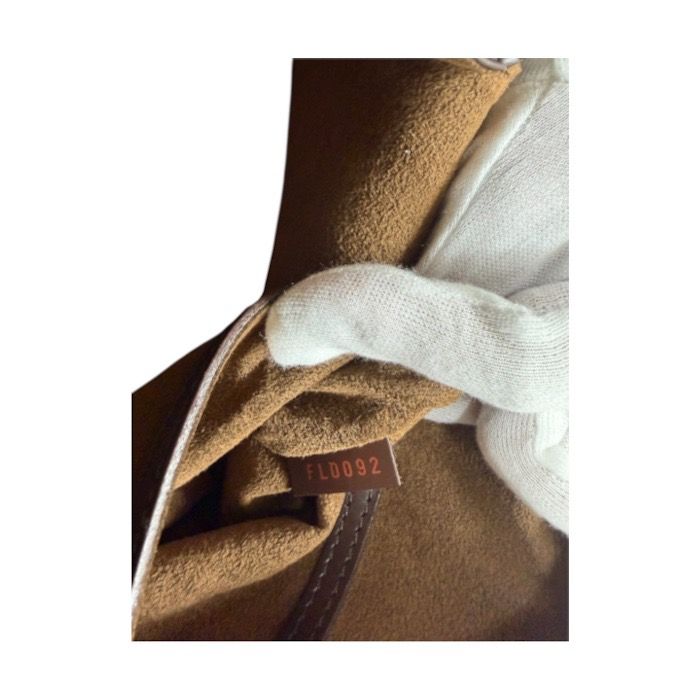 Louis Vuitton Epi Brown Silver Leather Handbag — view 8