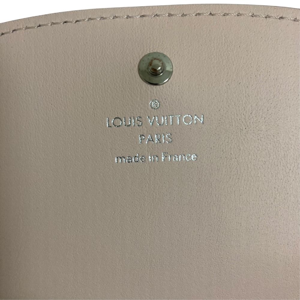 Louis Vuitton Portefeuille Iris Compact Wallet Rose Jasmine Bifold — view 6