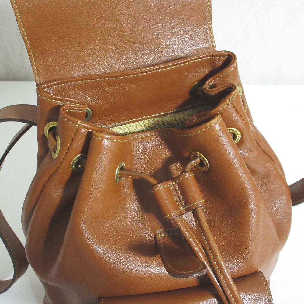 Gucci Bamboo Leather Mini Backpack Brown — view 7