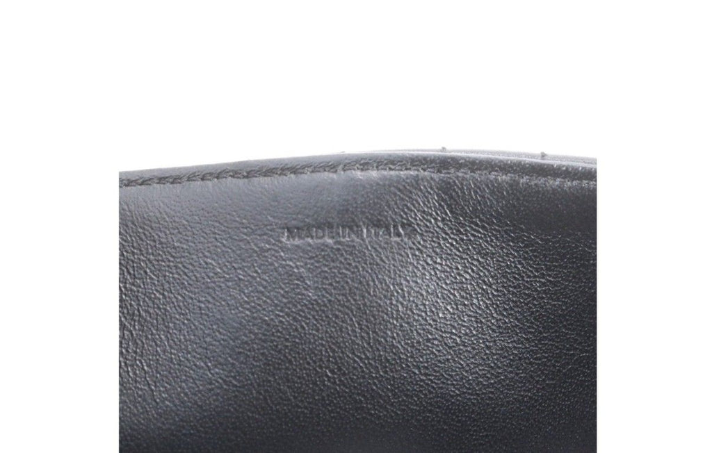 Celine Shoulder Bag C Medium Black Leather Quilted Chain Gold — view 7