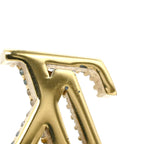 Louis Vuitton Necklace LV Iconic Strass Gold Logo Monogram Flower LV Circle — view 5