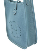 Hermes Evelyne TPM (2025) Shoulder Bag Blue — view 8