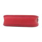 Hermes Shoulder Bag Evelyne TPM 16 Long Amazon Taurillon Clemence Rouge Casaque — view 3