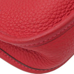 Hermes Shoulder Bag Evelyne TPM 16 Long Amazon Taurillon Clemence Rouge Casaque — view 4