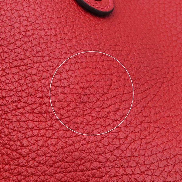 Hermes Shoulder Bag Evelyne TPM 16 Long Amazon Taurillon Clemence Rouge Casaque — view 5