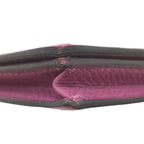 Hermes Wallet Bearn Soufflet Veau Epsom Chic Glitter Silver Purple — view 4