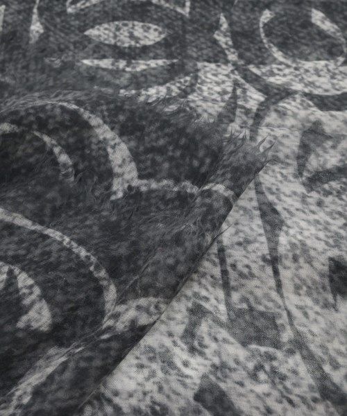 Chanel Shawl Scarf Gray — view 2