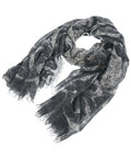 Chanel Shawl Scarf Gray