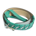 Fendi Strap You Ribbon Motif Shoulder Green Gray