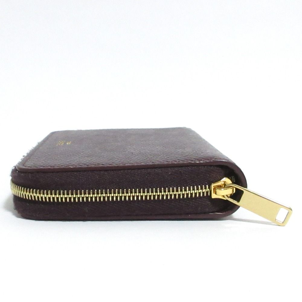 Celine Zip Around Compact Wallet Coin Purse Bordeaux — view 2