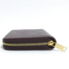 Celine Zip Around Compact Wallet Coin Purse Bordeaux — view 2