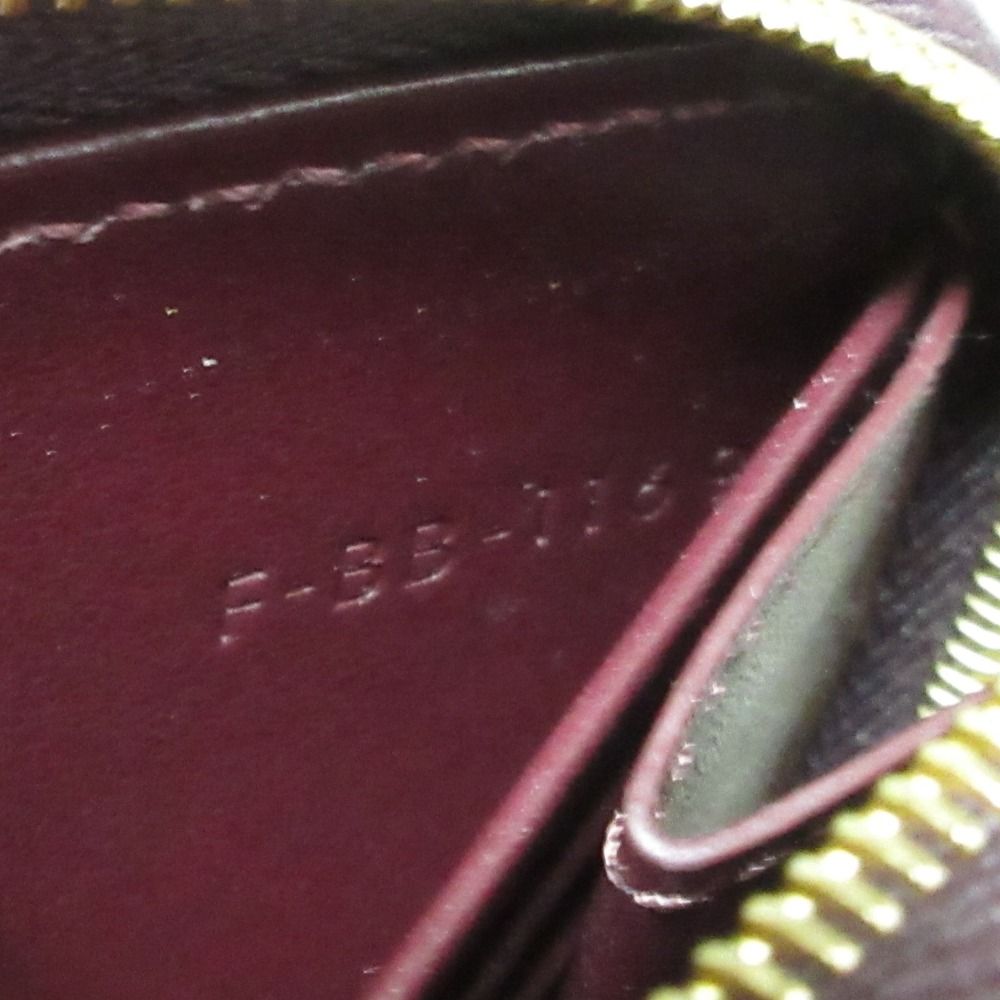 Celine Zip Around Compact Wallet Coin Purse Bordeaux — view 8
