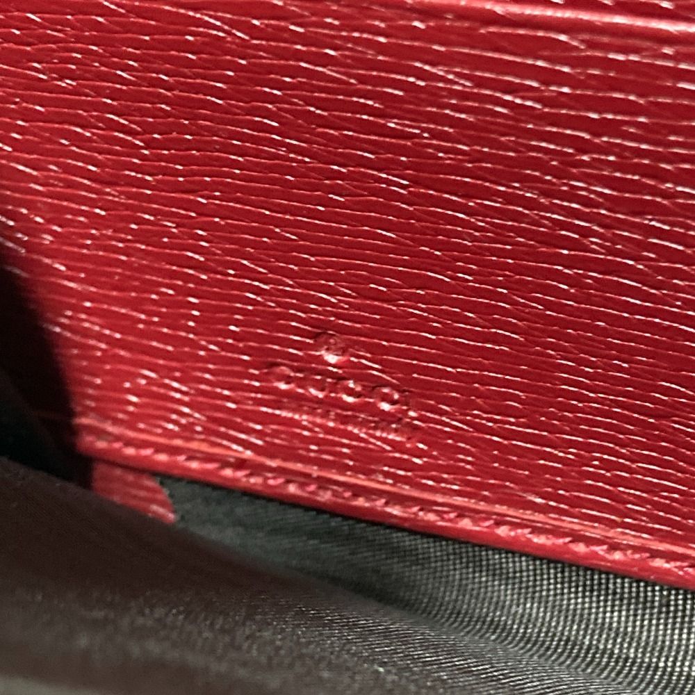 Gucci Blooms Zip Around Wallet Red — view 6