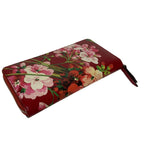 Gucci Blooms Zip Around Wallet Red — view 3