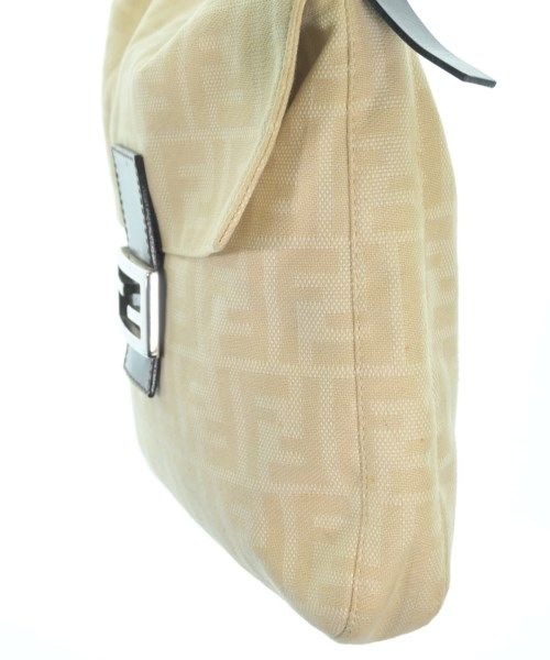 Fendi Zucca Mamma Bucket Shoulder Handbag Beige — view 7