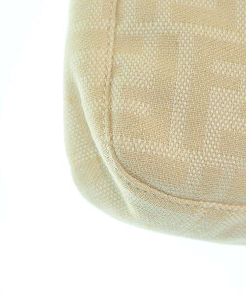 Fendi Zucca Mamma Bucket Shoulder Handbag Beige — view 8