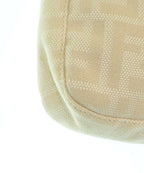 Fendi Zucca Mamma Bucket Shoulder Handbag Beige — view 8