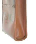 Fendi Sunshine Shopper Mini Shoulder Bag Brown — view 8