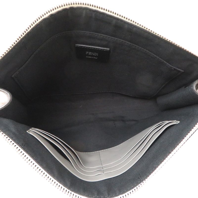 Fendi Clutch White — view 6