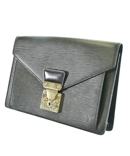 Louis Vuitton Epi Series Dragonne Clutch Black — view 5
