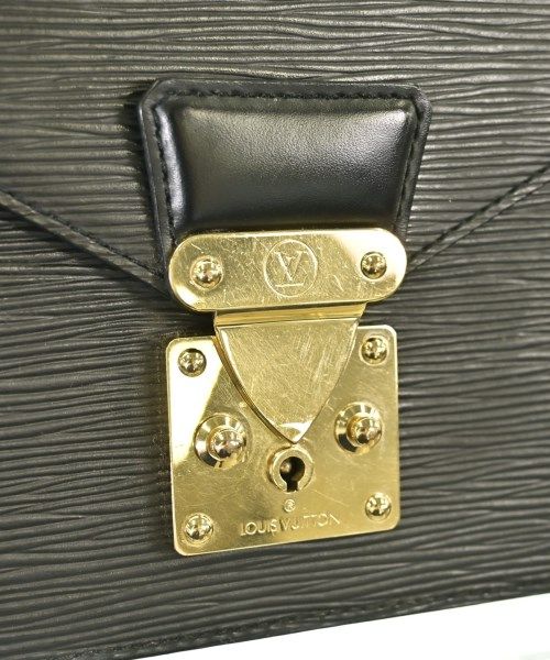 Louis Vuitton Epi Series Dragonne Clutch Black — view 7