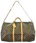 Louis Vuitton Monogram Keepall Bandouliere 60 Boston Bag
