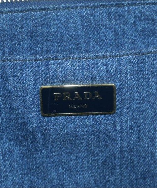 Prada Tote Bag Navy — view 4