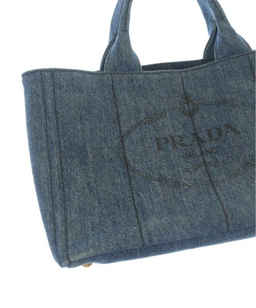 Prada Tote Bag Navy — view 5